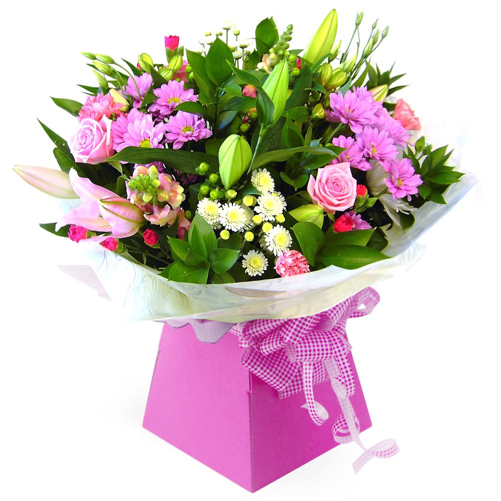 Ashleigh - Handtied Bouquet - Same Day Flower Delivery in Birmingham by Buttercups & Daisies