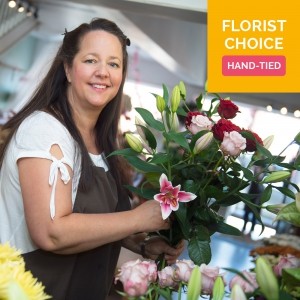 Florist choice Hand tied Bouquet - Same Day Flower Delivery in Birmingham by Buttercups & Daisies