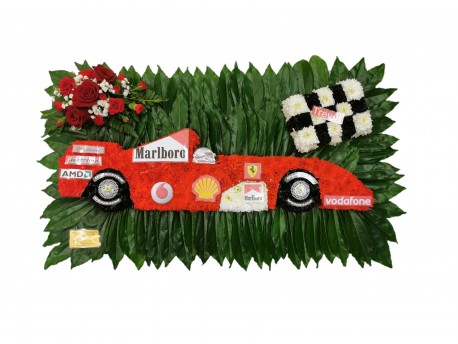 Racing Car - Same Day Flower Delivery in Birmingham by Buttercups & Daisies