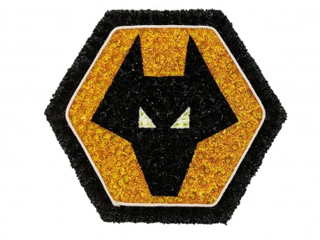 Wolves Funeral Tribute - Same Day Flower Delivery in Birmingham by Buttercups & Daisies