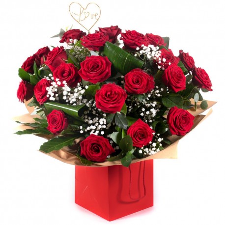 Ace of Hearts - Same Day Flower Delivery in Birmingham by Buttercups & Daisies