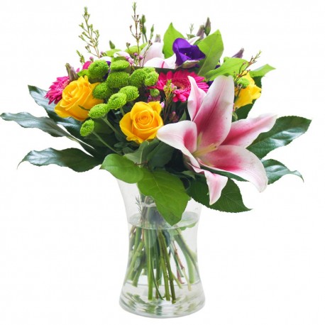 An Elegant Vase - Same Day Flower Delivery in Birmingham by Buttercups & Daisies