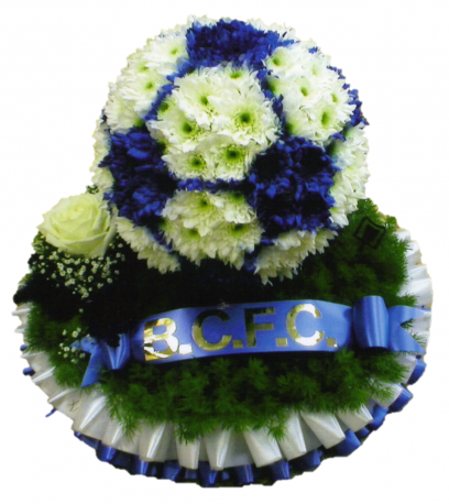 Football Tribute 3D - Same Day Flower Delivery in Birmingham by Buttercups & Daisies