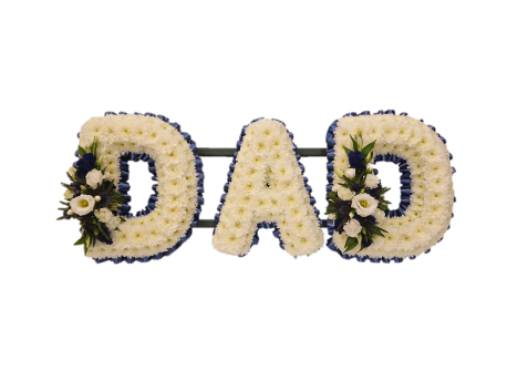 Dad Funeral Tribute - Same Day Flower Delivery in Birmingham by Buttercups & Daisies