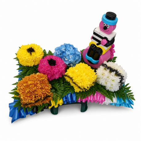 Bespoke Character Floral Tribute - Same Day Flower Delivery in Birmingham by Buttercups & Daisies