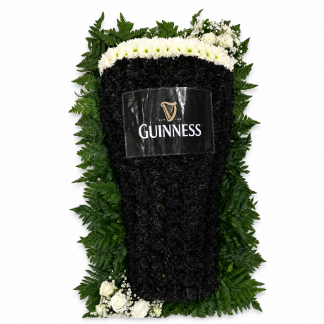 Bespoke Drinks-Themed Floral Tribute - Same Day Flower Delivery in Birmingham by Buttercups & Daisies