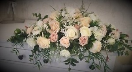 Top Table Arrangement - Same Day Flower Delivery in Birmingham by Buttercups & Daisies