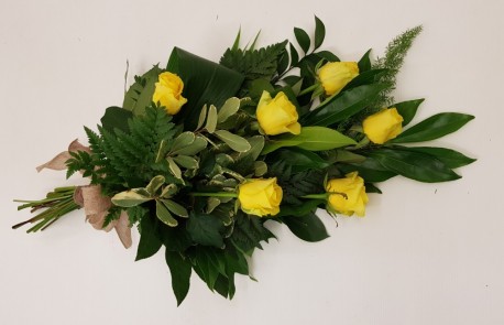 Simple Rose Sheaf - Same Day Flower Delivery in Birmingham by Buttercups & Daisies