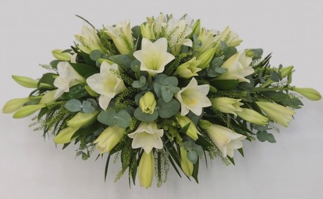 Longiflorum white lily spray - Same Day Flower Delivery in Birmingham by Buttercups & Daisies