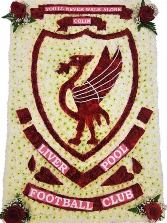 Liverpool FC Badge - Same Day Flower Delivery in Birmingham by Buttercups & Daisies