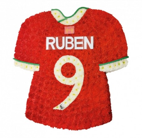 Liverpool Football Shirt - Same Day Flower Delivery in Birmingham by Buttercups & Daisies