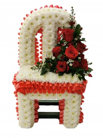 Vacant Chair - Same Day Flower Delivery in Birmingham by Buttercups & Daisies