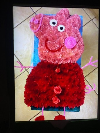 Pink Pig Tribute - Same Day Flower Delivery in Birmingham by Buttercups & Daisies
