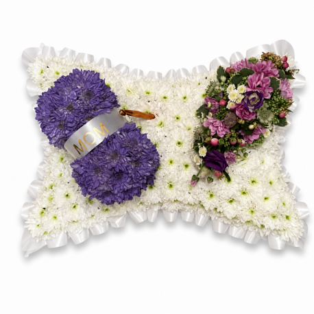 Purple Bow Tie Tribute - Same Day Flower Delivery in Birmingham by Buttercups & Daisies