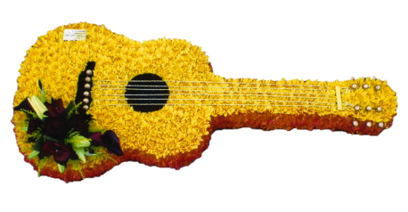 Guitar Tribute - Same Day Flower Delivery in Birmingham by Buttercups & Daisies