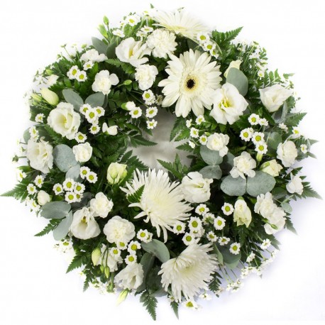 Loose Wreath - Same Day Flower Delivery in Birmingham by Buttercups & Daisies