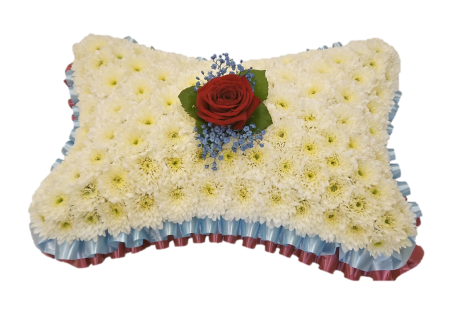 Pillow (Simple) - Same Day Flower Delivery in Birmingham by Buttercups & Daisies