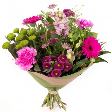 Pink Fusion - Same Day Flower Delivery in Birmingham by Buttercups & Daisies