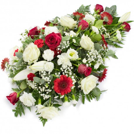 Single Ended Spray (Red) - Same Day Flower Delivery in Birmingham by Buttercups & Daisies