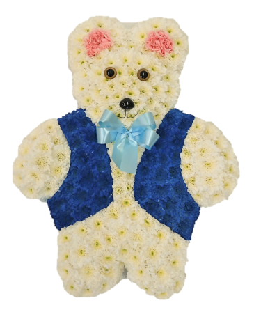 Teddy Bear Tribute - Same Day Flower Delivery in Birmingham by Buttercups & Daisies