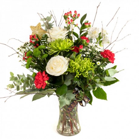 Under the Mistletoe - Same Day Flower Delivery in Birmingham by Buttercups & Daisies