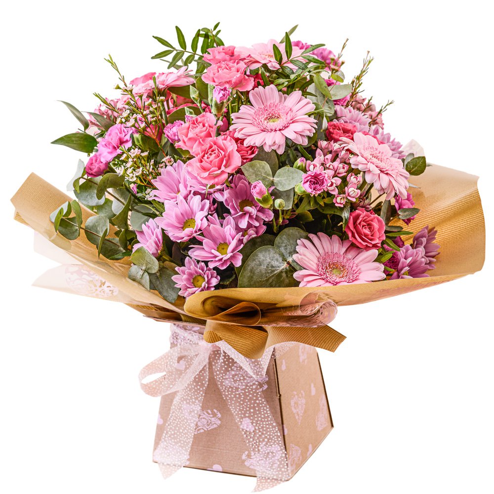 Jade - Handtied - Same Day Flower Delivery in Birmingham by Buttercups & Daisies