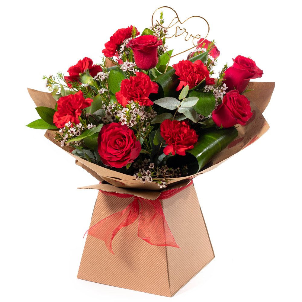 Smooch Rose Bouquet - Same Day Flower Delivery in Birmingham by Buttercups & Daisies
